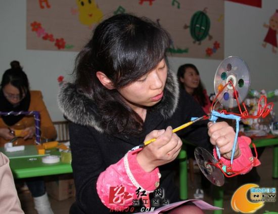 懷化洪江區幸福幼兒園手工制作大賽精彩紛呈，創意無限